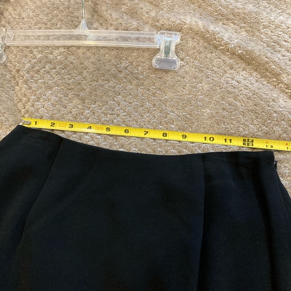 Vintage Bob Mackie Black Long Sequin Skirt size 6 asymmetrical with side slit - Picture 10 of 12